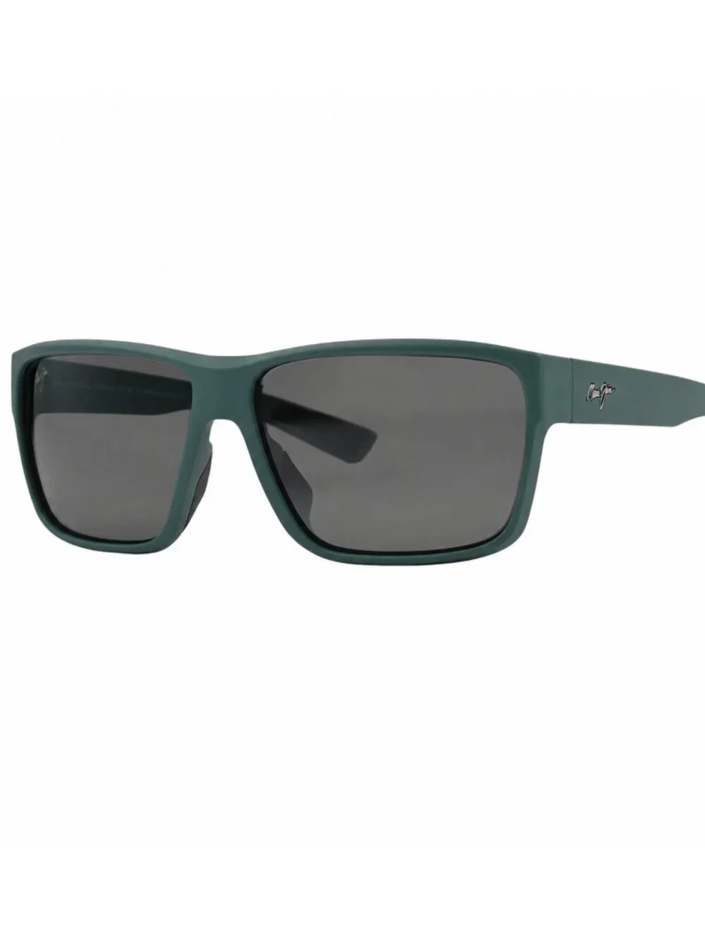 Maui Jim Uila Matte Dark Military Green & Grey Sunglasses MJ06618-03 New in Box!